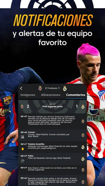 13 mejores apps para ver resultados de fútbol en Android (2023)