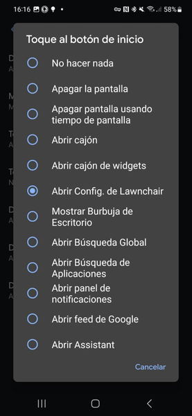 Este es el único launcher que ha conseguido que deje de usar Nova Launcher