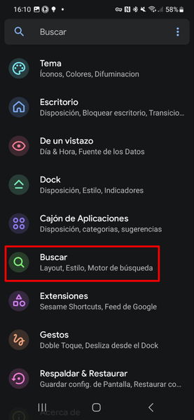 Este es el único launcher que ha conseguido que deje de usar Nova Launcher