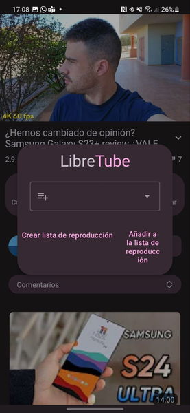 Esta aplicación de código abierto es el mejor reproductor de YouTube que he probado en Android