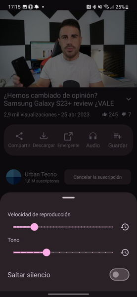 Esta aplicación de código abierto es el mejor reproductor de YouTube que he probado en Android