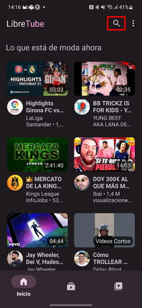 Esta aplicación de código abierto es el mejor reproductor de YouTube que he probado en Android