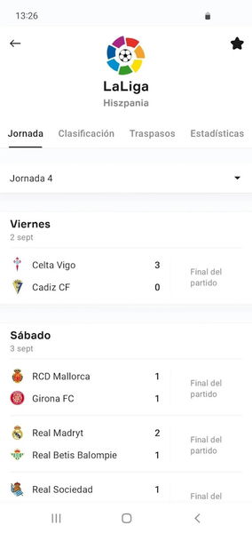 13 mejores apps para ver resultados de fútbol en Android (2023)