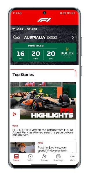 Todo sobre la app oficial de la F1: qué puedes hacer y mejores funciones