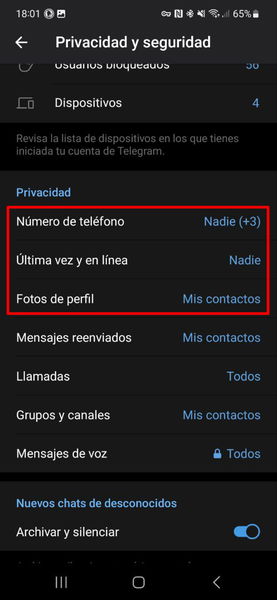 Cómo saber si han leído tu mensaje en Telegram