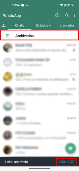 WhatsApp: cómo archivar y desarchivar chats, individuales o grupales