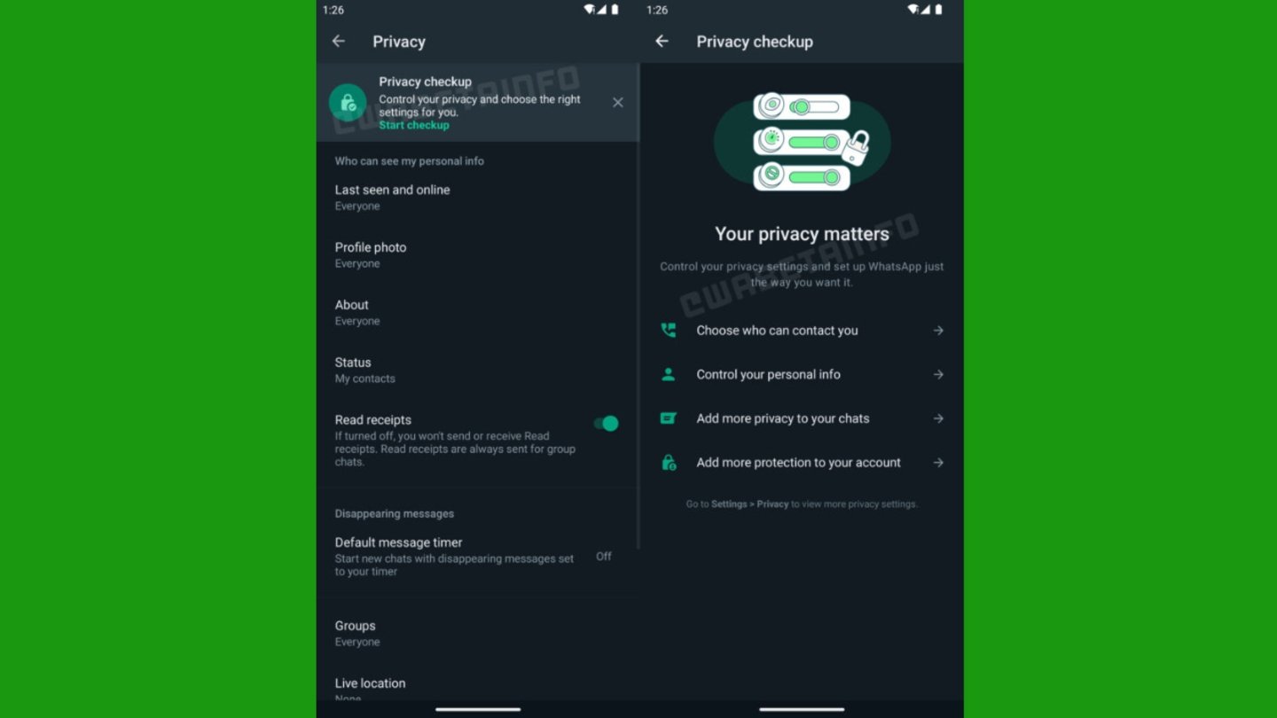 WhatsApp pantalla verificación privacidad-principal