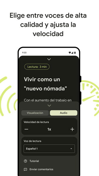 Esta nueva función de Google te permite escuchar, incluso en segundo plano, el texto de cualquier web