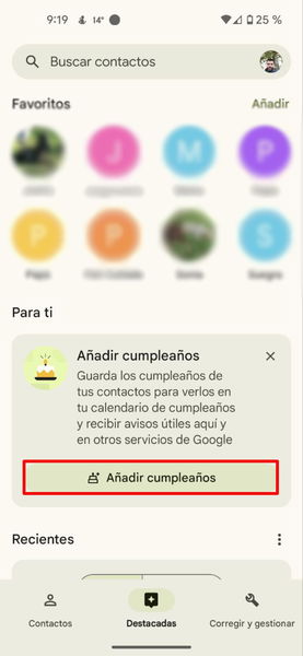 La app de Contactos de Google se actualiza con una de sus funciones más esperadas