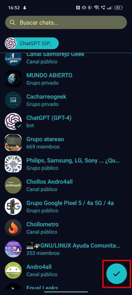 Cómo tener ChatGPT en Telegram totalmente gratis