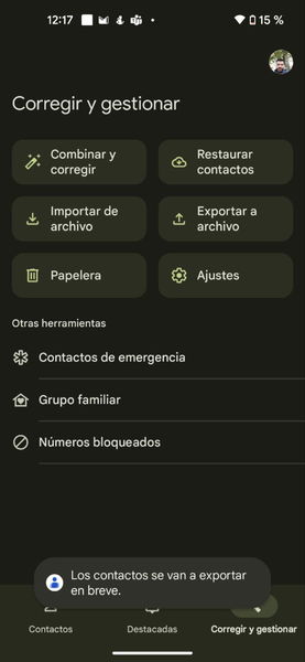 La app de Contactos de Google se actualiza con una función que puede vaciar tu agenda: así puedes evitarlo