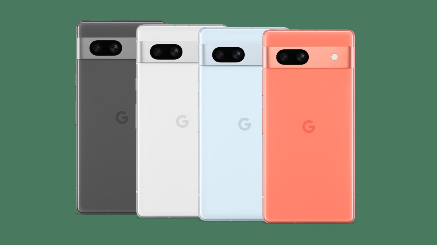 Google Pixel 7a en todos sus colores