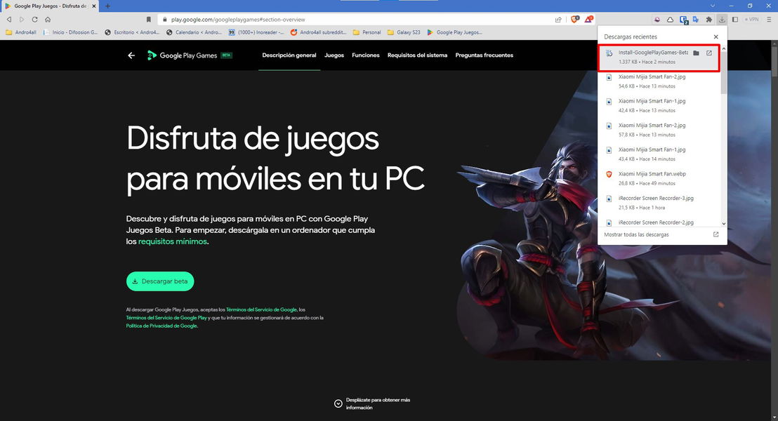 Pasos para descargar Play Store en la PC