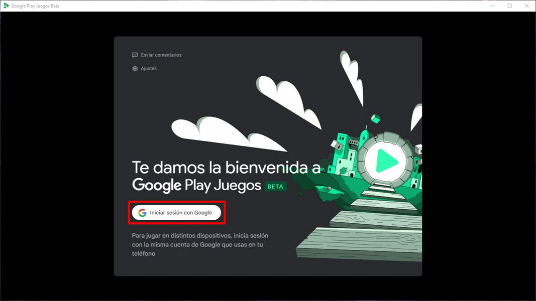 Cómo descargar e instalar Google Play Games para PC