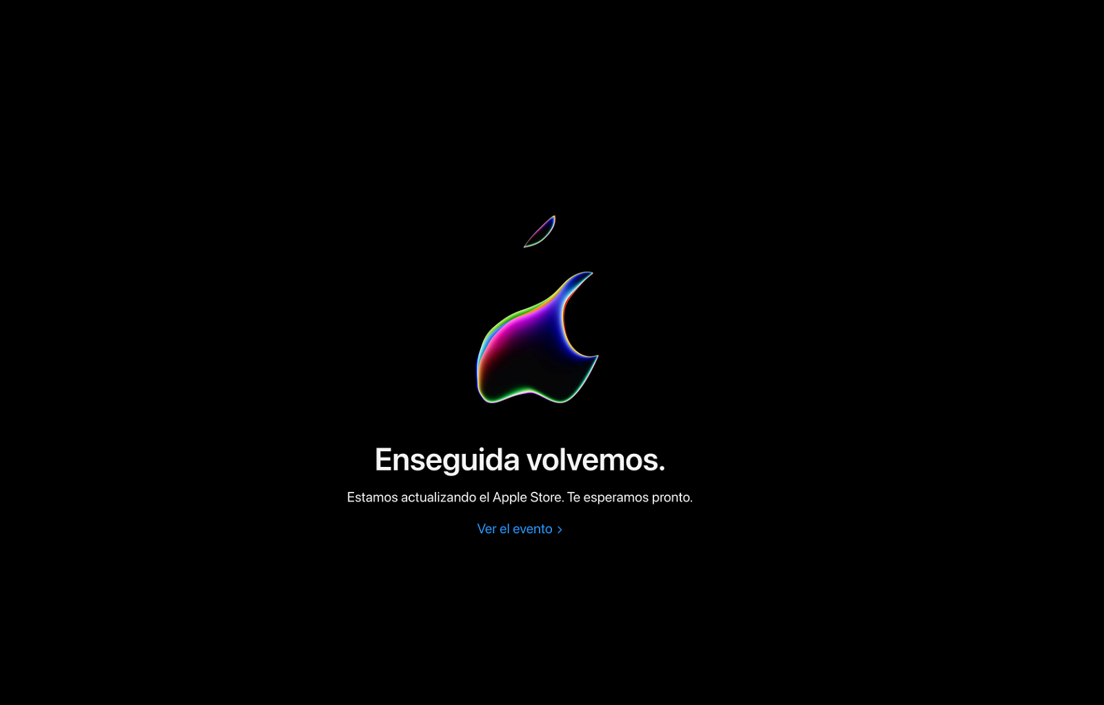 Apple Store cerrada