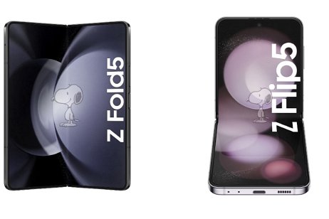 Los Samsung Galaxy Z Flip5 y Z Fold5 se dejan ver en imágenes oficiales y en todos sus colores diferentes