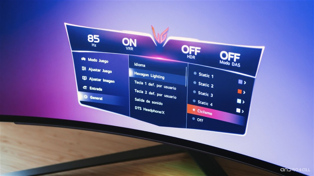 LG UltraGear OLED 45", análisis: una pantalla para jugar tan bestial como su precio