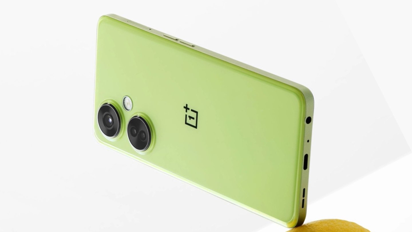 OnePlus Nord CE 3 Lite 5G en color verde lima