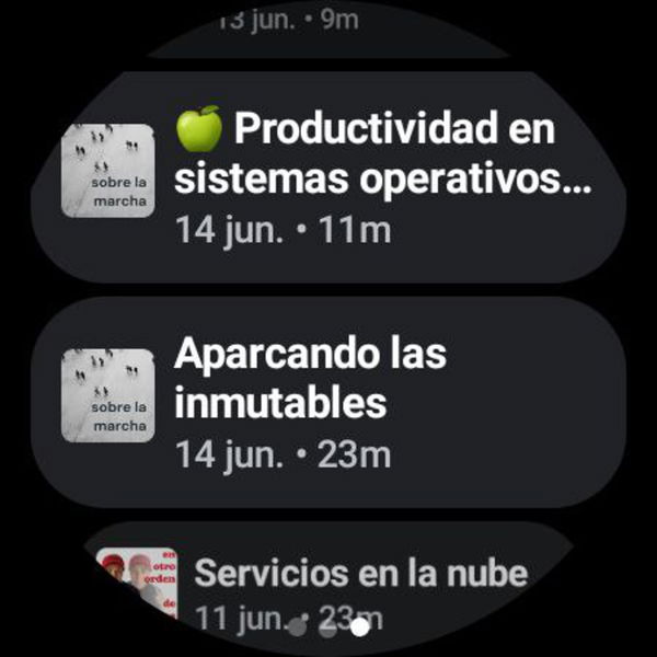 Cómo instalar la app de Pocket Casts en tu smartwatch con Wear OS