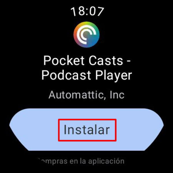 Cómo instalar la app de Pocket Casts en tu smartwatch con Wear OS