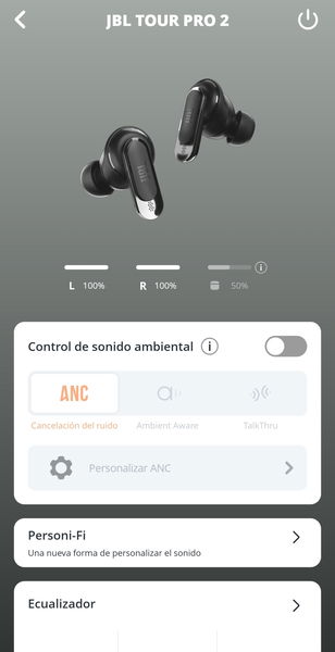 JBL Tour Pro 2, análisis: calidad de sonido y una cancelación de ruido estupenda