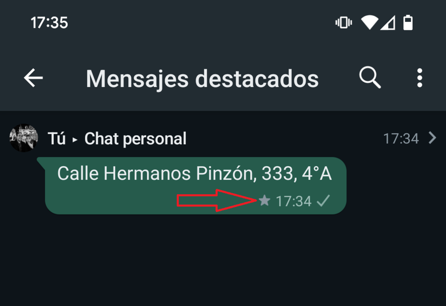 Cómo destacar mensajes en WhatsApp y cómo localizarlos después