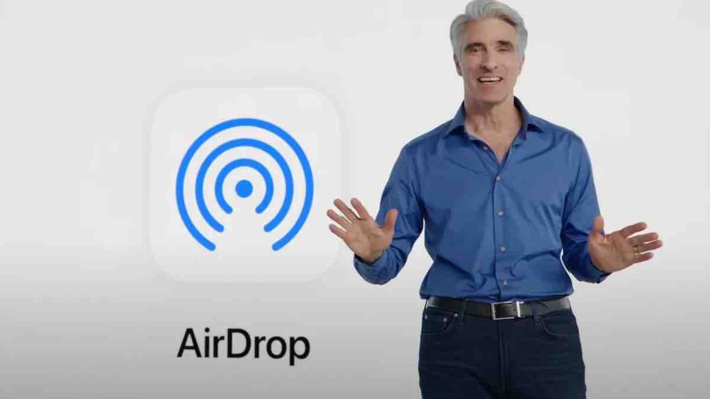 AirDrop en iOS 17