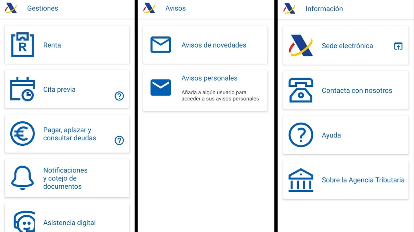 App Agencia Tributaria