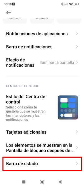 Truco MIUI: cómo cambiar el diseño del icono de la batería de tu móvil Xiaomi