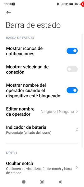 Truco MIUI: cómo cambiar el diseño del icono de la batería de tu móvil Xiaomi