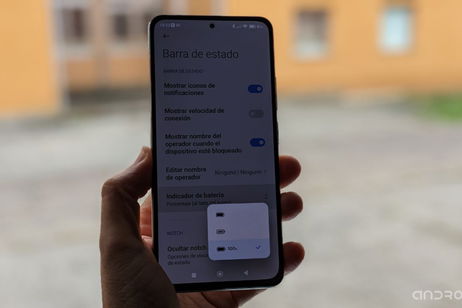 Truco MIUI: cómo cambiar el diseño del icono de la batería de tu móvil Xiaomi