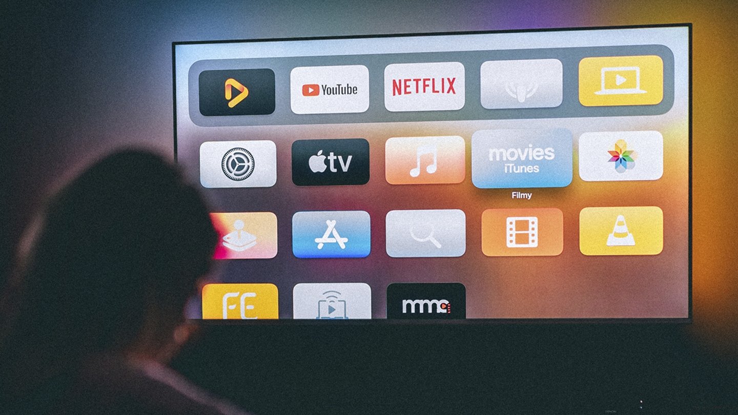 Televisor con la aplicación de Netflix