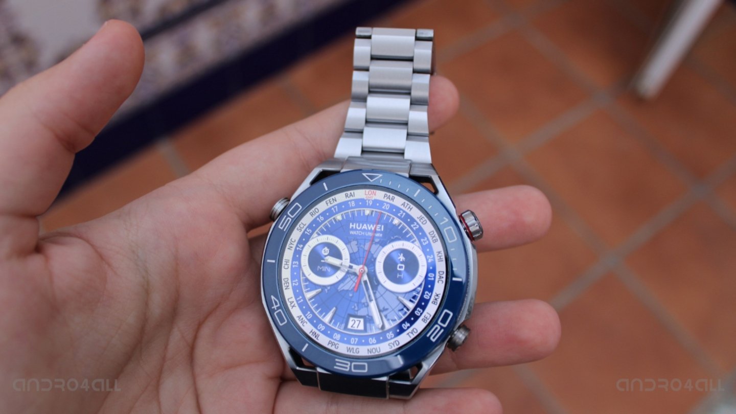 Diseño del Huawei Watch Ultimate