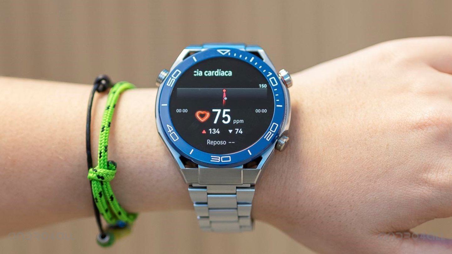 Frecuencia cardiaca en el Huawei Watch Ultimate