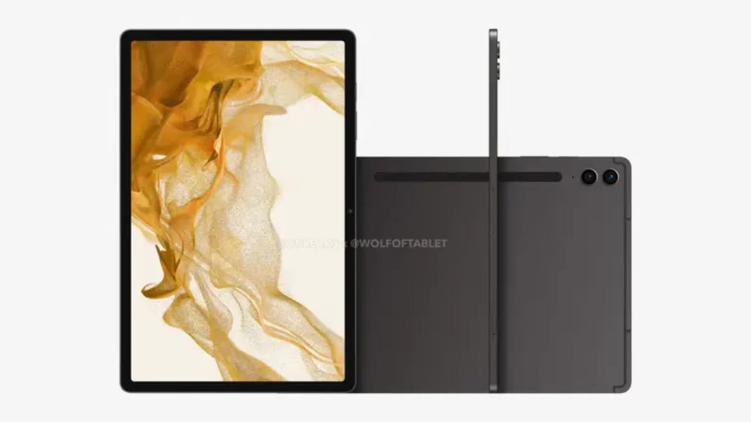 Estos renders nos confirman el diseño de la Samsung Galaxy Tab S9