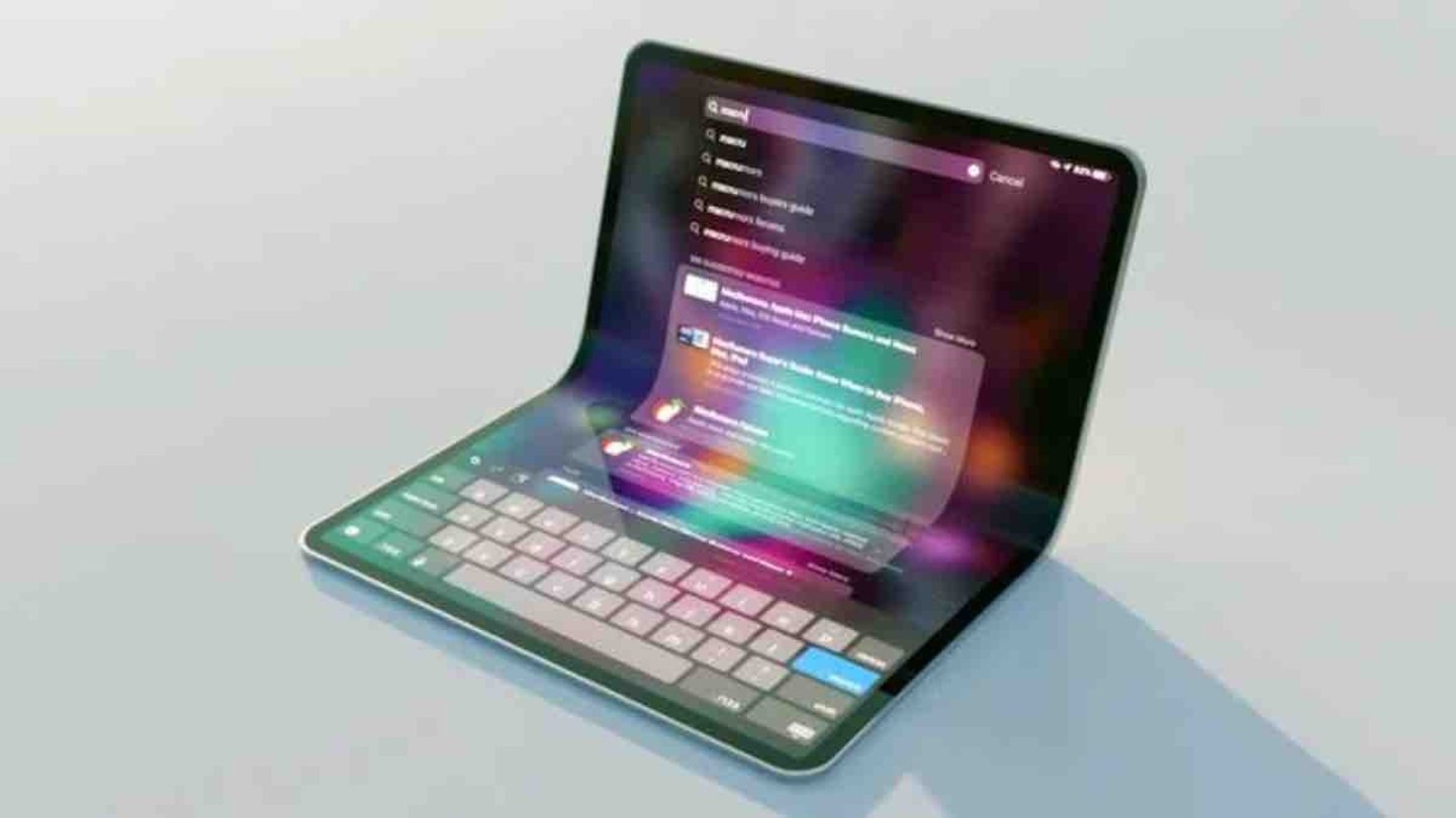 Concepto de iPad plegable