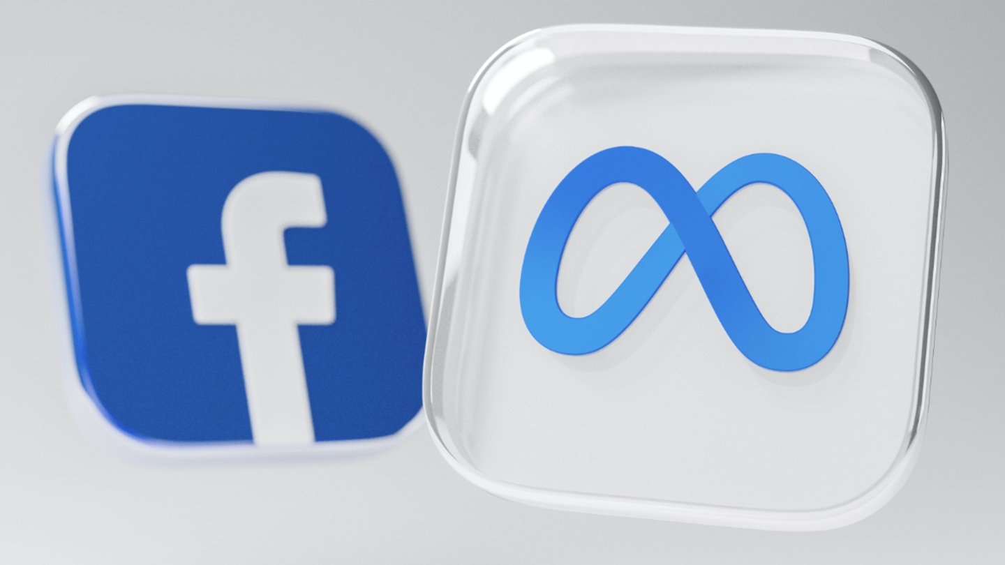 Logos de Facebook y Meta