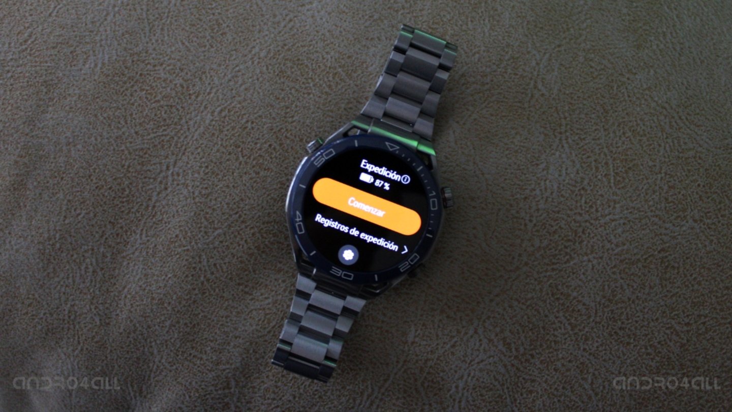 Modo expedición del Huawei Watch Ultimate