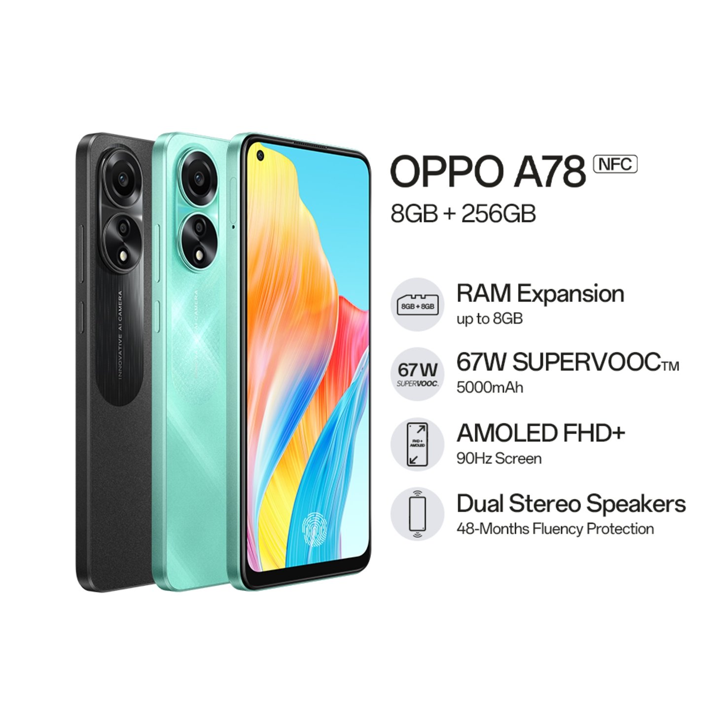 OPPO lanza la versión 4G del OPPO A78 5G