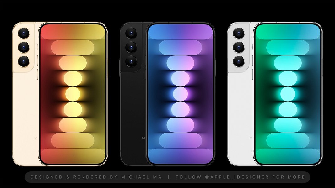 Este genial concepto muestra el resultado de fusionar un Samsung Galaxy S con un iPhone 14 Pro