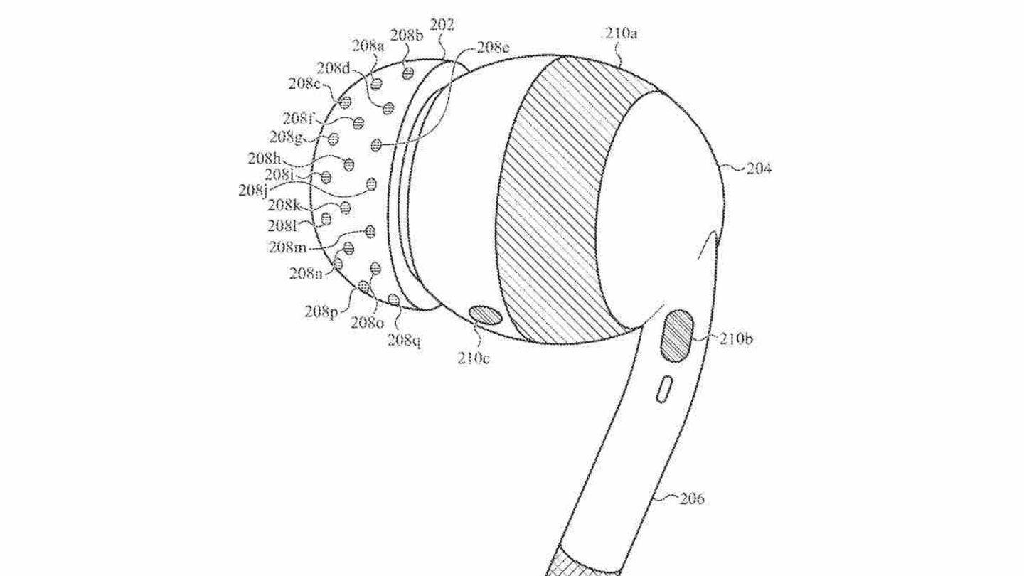 Patente sobre los AirPods