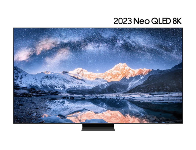 TV Samsung de 98 panel curvo y resolución 8k