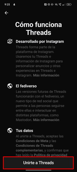 Cómo instalar Threads en tu móvil aunque no esté disponible en tu país