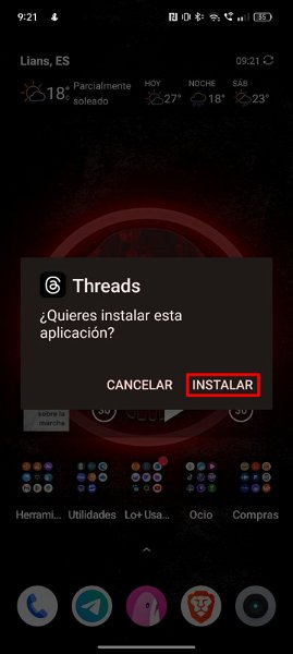 Cómo instalar Threads en tu móvil aunque no esté disponible en tu país