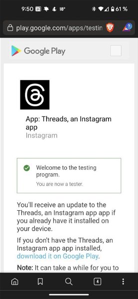 Así puedes apuntarte a la beta de Threads para ser el primero en probar las novedades de la app