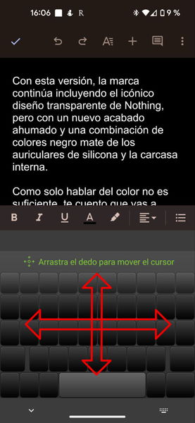 Tu móvil Android esconde un trackpad: así puedes activarlo