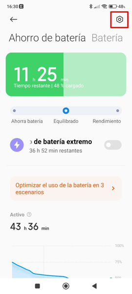 4 trucos de MIUI para ahorrar batería en tu móvil Xiaomi