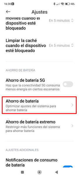 4 trucos de MIUI para ahorrar batería en tu móvil Xiaomi