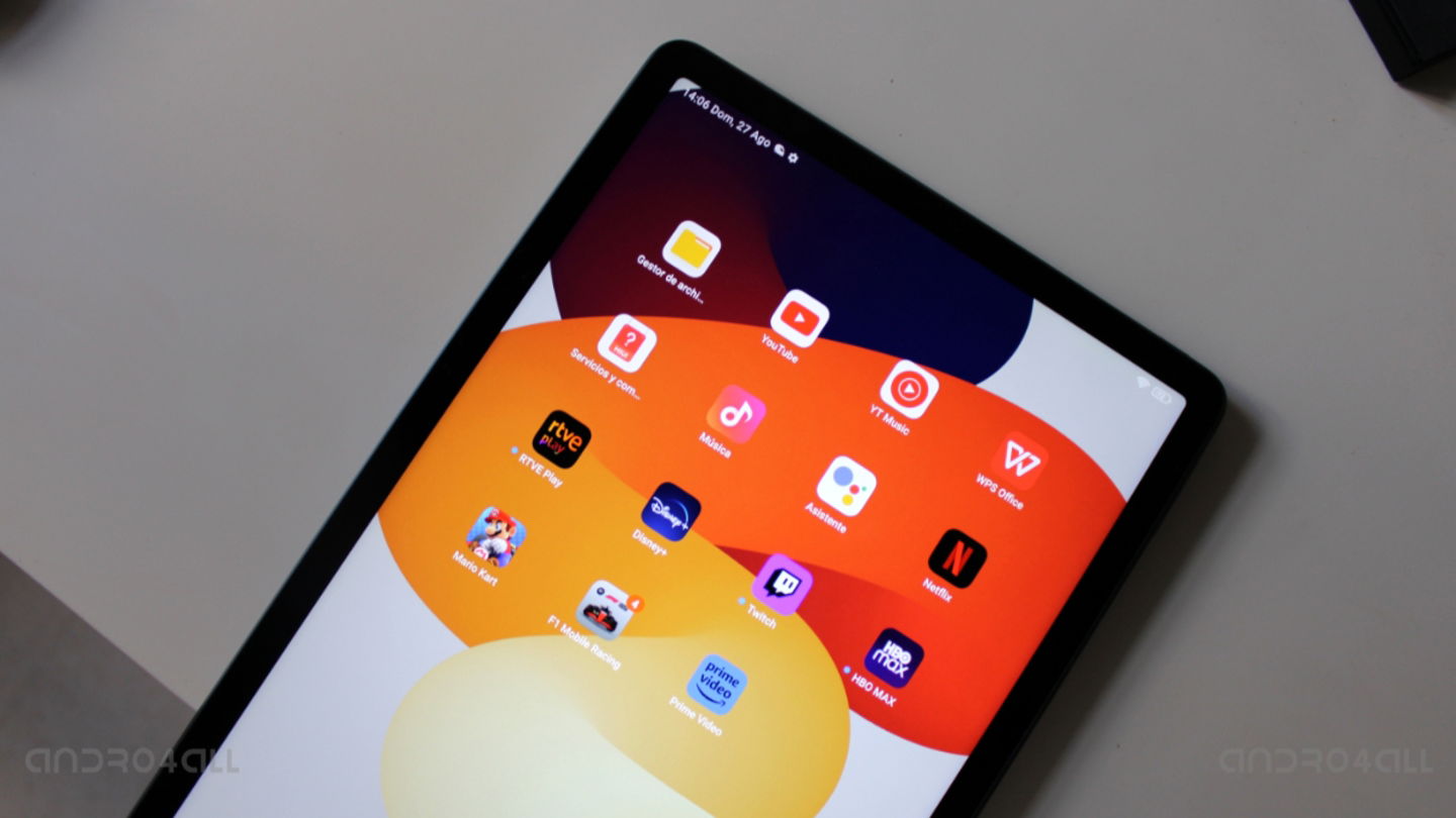 Apps en la Redmi Pad SE