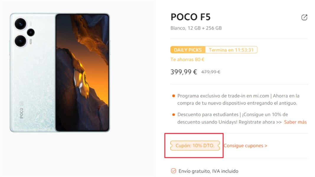 Poco F5 – 256/12GB – Alta gama